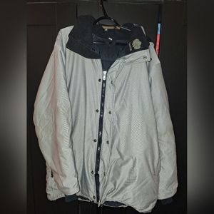 Grey KANUK winter jacket - size large in men